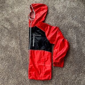 Red Columbia Windbreaker Jacket Size Small/S